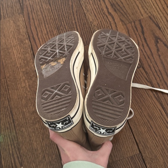 Tan Converse High Tops - Picture 8 of 8